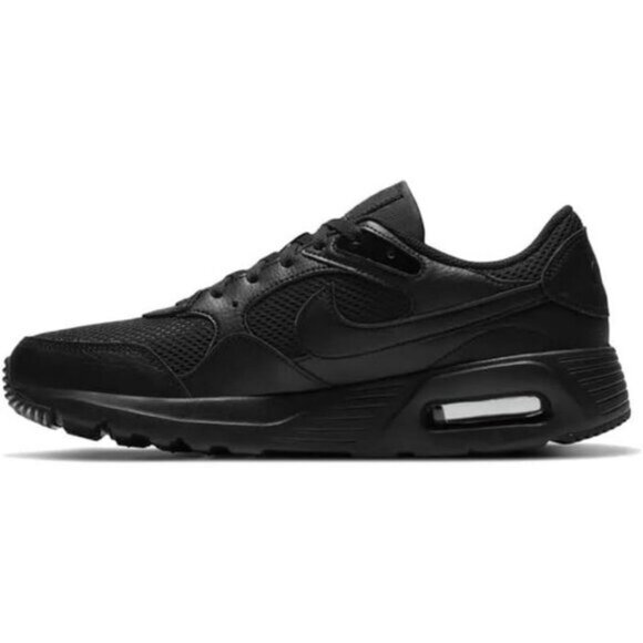 ⚡Nike Men's Black/Black/Black Air Max SC Everyday Breathable Casual Sneakers - Picture 1 of 6